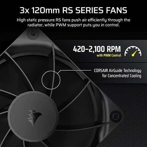 Corsair Nautilus 360 RS LCD CPU Liquid Cooler